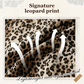 Women's Leopard Print Shirt with Contrast Mesh