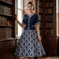 📢48% OFF!!!⏰Elegant Floral Print A-Line Dress