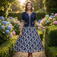 📢48% OFF!!!⏰Elegant Floral Print A-Line Dress