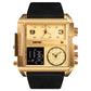 📢📢40% OFF !! ⏰50mm Oversized Sport Watch – Dual movement, luminous hands, water resistant. Easy to read, built to last. Great value for sports & work. 🛡️⌚