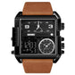 📢📢40% OFF !! ⏰50mm Oversized Sport Watch – Dual movement, luminous hands, water resistant. Easy to read, built to last. Great value for sports & work. 🛡️⌚
