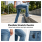 📢📢50% OFF !! ⏰Men's Streetwear Style Flare Jeans