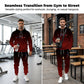 🎁New Arrival 50% OFF💥Men's Gradient Tracksuit Set - Hoodie and Sweatpants