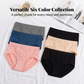 6-Pack Women's Mid-Rise Seamless Comfort Panties