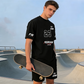 Men's Casual T-Shirt & Shorts 2-Piece Set