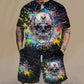 Men's Casual T-Shirt & Shorts 2-Piece Set