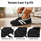 ⏳Time-Limited Special⏰Women's Retro Wave Stripe Lace-Up Sneakers