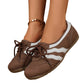⏳Time-Limited Special⏰Women's Retro Wave Stripe Lace-Up Sneakers
