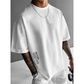 Men's Loose Fit Short Sleeve Shirt – Premium Cotton Blend, Urban Graphic Print & Oversized Casual Style