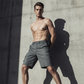 Men's Casual Cargo Shorts With Elastic Waist