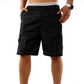 Men's Casual Cargo Shorts With Elastic Waist