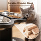 Anti-Slip Elevated 3-Bowl Pet Feeder Comfort Food Water Station For Pets