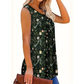 🌸 Women's Printed Button Sleeveless Top – Chic Print, Breathable & Lightweight ✨