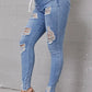 🔥Women's Skinny Stretch Ripped Jeans