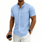 📢📢50% OFF !! ⏰ Men's Loose Fit Short Sleeve Shirt