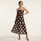 ✨ Polka Dot Strapless Dress - Summer Must-Have! ✨