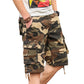Men's Cotton Blend Camouflage Cargo Shorts