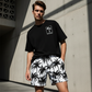 Men's Print T-Shirt & Shorts 2-Piece Set