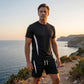 📢📢40% OFF !! ⏰ Men's Waffle Knit T-Shirt & Shorts Set