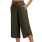 📢📢40% OFF !! ⏰Women's Casual Wide-Leg Capri Pants