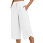 📢📢40% OFF !! ⏰Women's Casual Wide-Leg Capri Pants