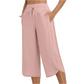 📢📢40% OFF !! ⏰Women's Casual Wide-Leg Capri Pants