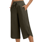 📢📢40% OFF !! ⏰Women's Casual Wide-Leg Capri Pants