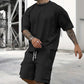Men's Casual Short Sleeve T-Shirt Shorts Set