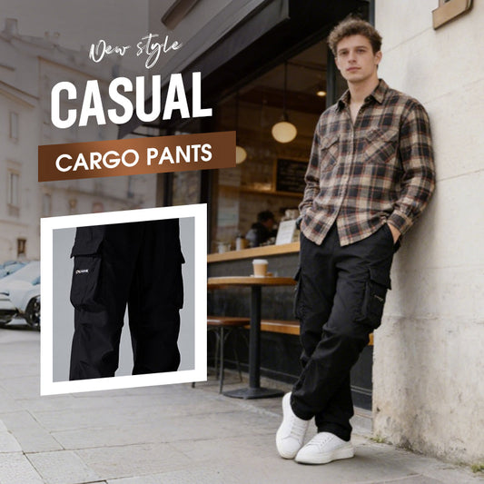 📢📢30% OFF !! ⏰Men's Casual Cargo Pants with Multi-Pockets
