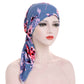 👒 LIMITED-TIME 50% OFF! ✨ Women's Floral Print Pre-Tied Head Scarf Turban – Soft, Elastic, Versatile 🌸