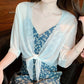 📢📢40% OFF !! ⏰Women's Elegant Chiffon Tie-Front Cropped Top