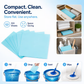 🎉 2026 Sale — Over 44,200 Sold!🧼100‑Pcs Multi‑Surface Concentrated Deep Cleaning Sheets ✨