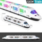 📢📢50% OFF !! ⏰ Electric Bullet Train Toy – Light-Up, Bump & Go, with Music 🎵