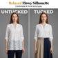 📢📢40% OFF !! ⏰Women's Lace Panel V-Neck Blouse