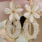 📢📢39% OFF !! ⏰Elegant Flower Tassel Dangle Earrings