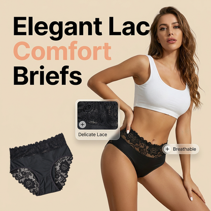 📢📢50% OFF !! ⏰Women's Soft Breathable Lace Briefs
