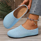📢📢60% OFF !!⏰Women's Breathable Knit Slip-On Mules
