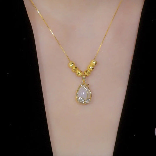 📢📢60% OFF !!⏰Elegant Tulip Pendant Necklace