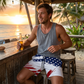 📢📢40% OFF !! ⏰Men's Casual Printed Quick Dry Beach Shorts