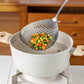 📢📢40% OFF !!⏰ Stainless Steel Skimmer Spoon – Fast draining, heat-safe & versatile – Perfect for frying, soups & pasta 🍳