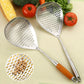 📢📢40% OFF !!⏰ Stainless Steel Skimmer Spoon – Fast draining, heat-safe & versatile – Perfect for frying, soups & pasta 🍳