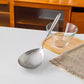 📢📢40% OFF !!⏰ Stainless Steel Skimmer Spoon – Fast draining, heat-safe & versatile – Perfect for frying, soups & pasta 🍳