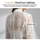 Summer Breathable White Lace Blazer Slim Fit Suit Jacket