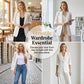 Summer Breathable White Lace Blazer Slim Fit Suit Jacket
