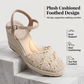 Women's Wedge Sandals Breathable Straw Woven Shoes