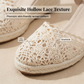 Women's Wedge Sandals Breathable Straw Woven Shoes