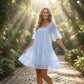 📢📢40% OFF !! ⏰ Women's Square Neck Smocked Dress