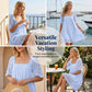 📢📢40% OFF !! ⏰ Women's Square Neck Smocked Dress