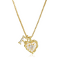 💎 LIMITED-TIME 50% OFF! 💥 Heart Shaped Letters Micro Pave Chain Necklace – Initial Pendant, Titanium Steel, Adjustable ✨