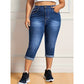 📢📢50% OFF !!⏰Women's Stretch High Rise Capri Pants